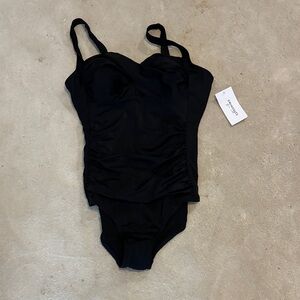 Swimsuits For All Black One Piece Swimsuit